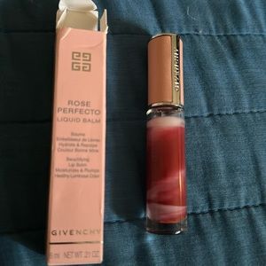 GIVENCHY ROSE PERFECTO TINTED LIQUID LIP BALM No. 37 ROUGE GRAINÉ